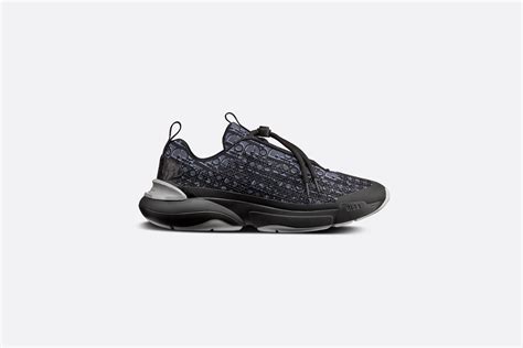 dior basket b24|B24 Sneaker Black Dior Oblique Technical Fabric.